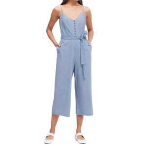 Banana Republic Light Blue Jumpsuit